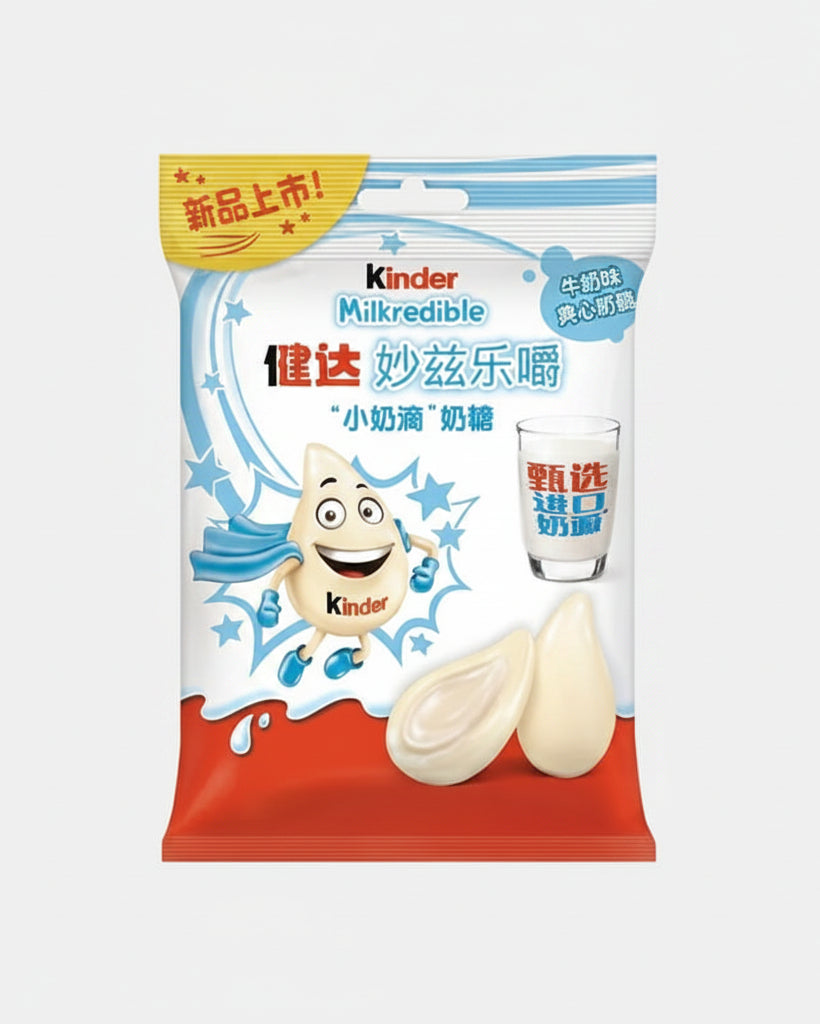 Kinder Milkredible Milky Flavor – Caramelle al Latte (23.4g)