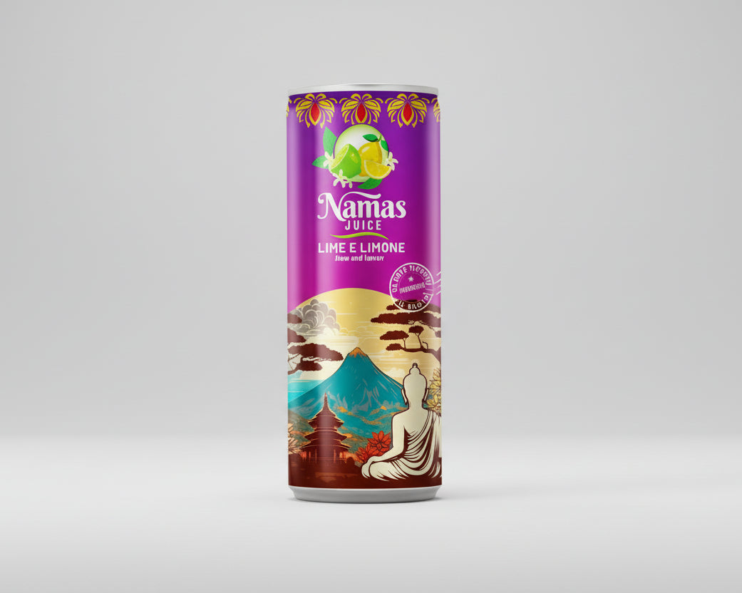 Namas Juice Bevanda Non Gassata Succo di Lime e Limone 250ml